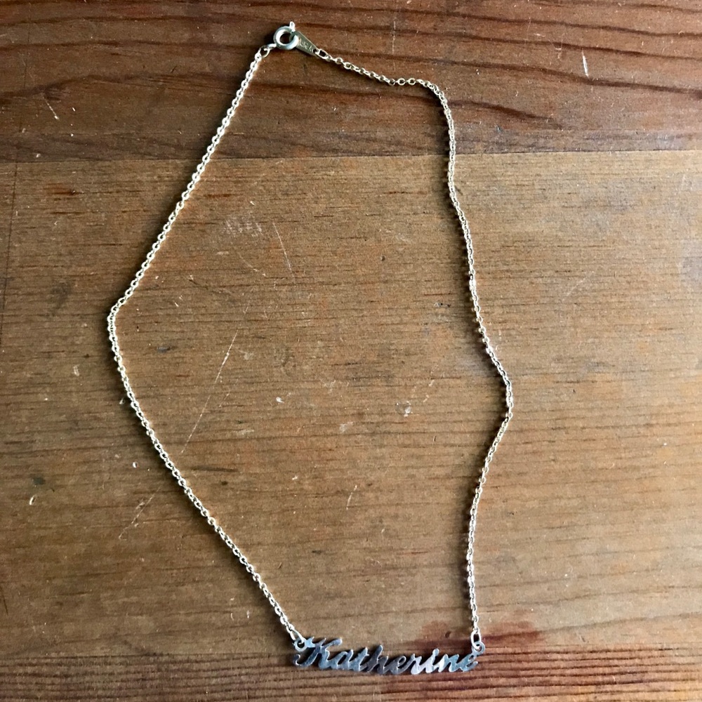 Katherine gold necklace